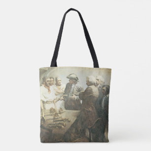 Vintage Pirates, Preparing for Mutiny by NC Wyeth Tote Bag