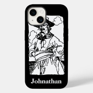 Vintage Pirates Sketch of a Captain by Howard Pyle Case-Mate iPhone 14 Case