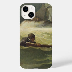 Vintage Pirates, Wreck of the Covenant by NC Wyeth Case-Mate iPhone 14 Case