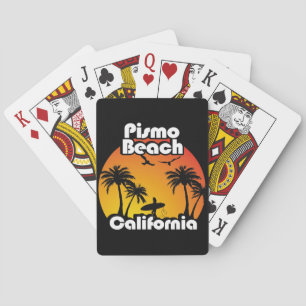 Vintage Pismo Beach California Playing Cards
