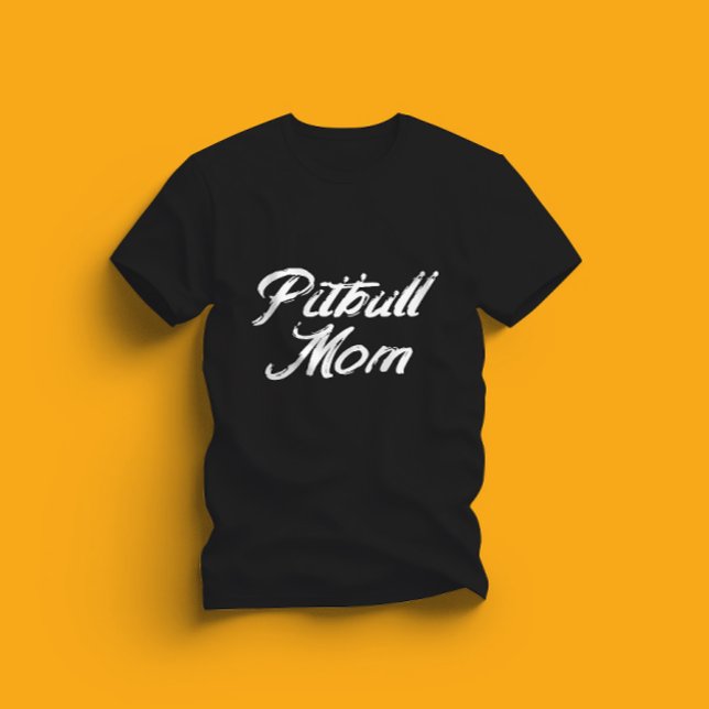 Vintage Pitbull Mum T-Shirt (Creator Uploaded)