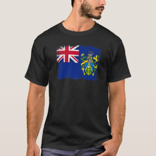 Vintage Pitcairn Flag Pitcairn Island Independence T-Shirt