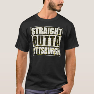 Vintage Pittsburgh Straight Outta Pittsburgh Homet T-Shirt
