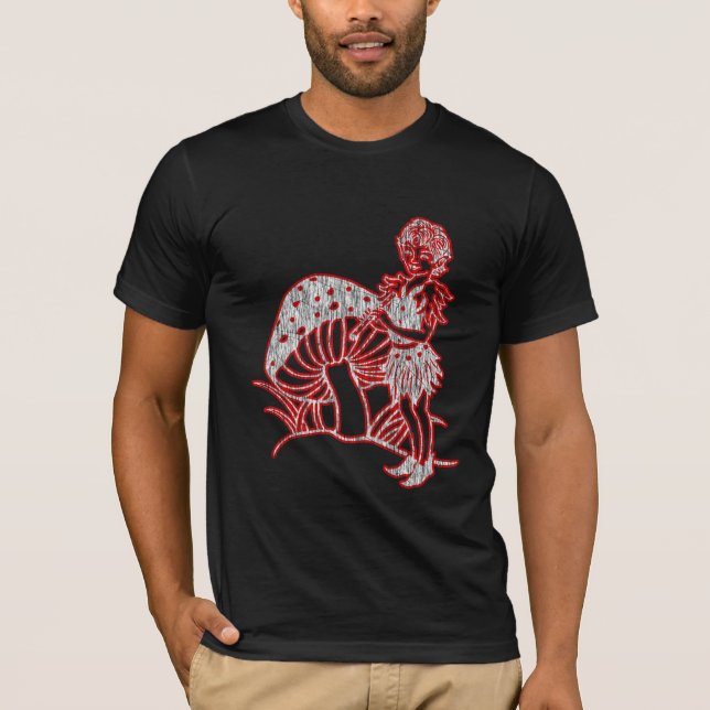 Vintage Pixie - Distressed T-Shirt (Front)
