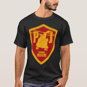 Vintage Pj Pararescue Patch T-Shirt