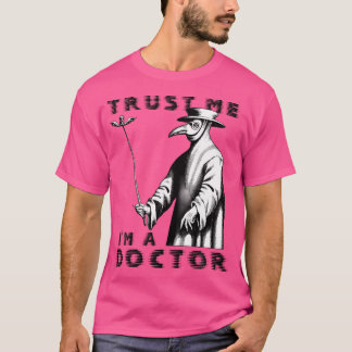 Vintage Plague Doctor Black Plague Black Death Mac T-Shirt