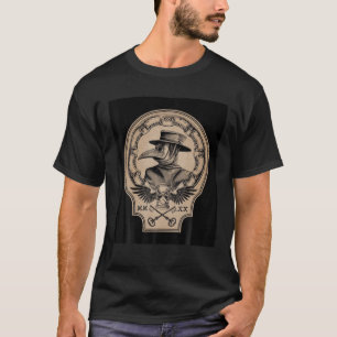Vintage Plague Doctor Mask Unisex Face Covering T-Shirt