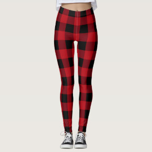 Vintage Plaid Leggings