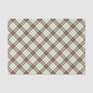 Vintage Plaid Tissue Paper