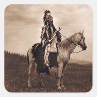 Vintage Plains Indian War Chief