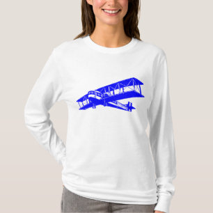 Vintage Plane - Blue T-Shirt