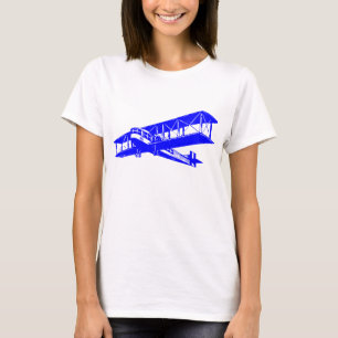 Vintage Plane - Blue T-Shirt