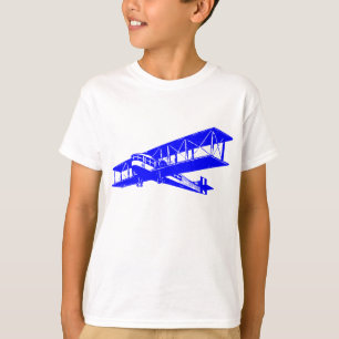 Vintage Plane - Blue T-Shirt