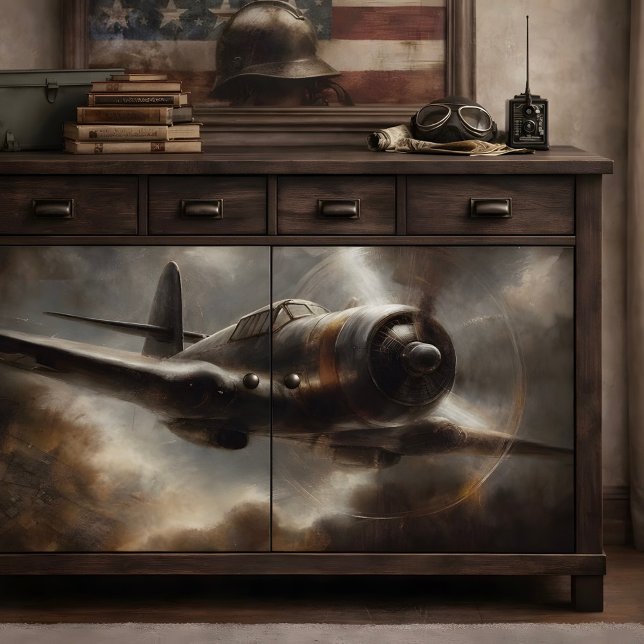 Vintage Plane Decoupage Tissue Paper (Vintage Plane Decoupage Tissue Paper)