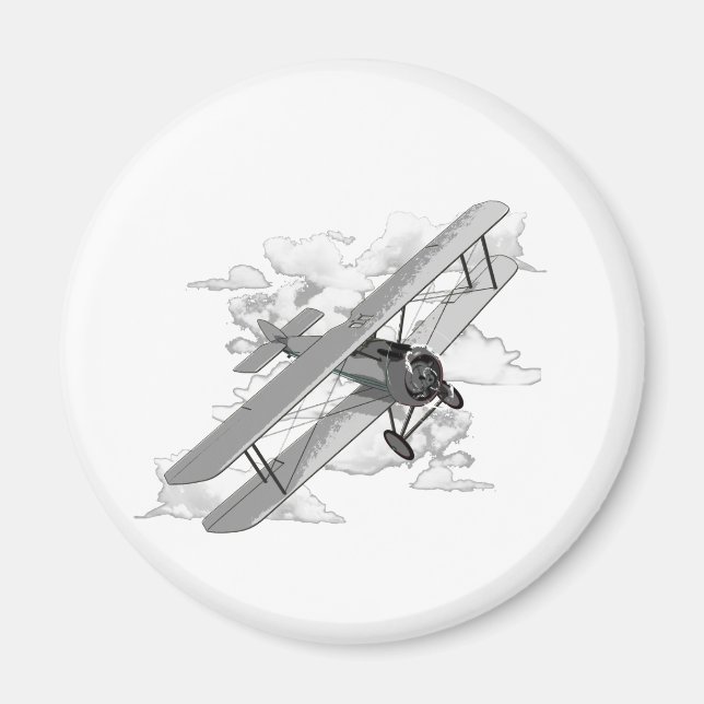 Vintage Plane Magnet (Front)