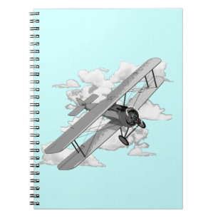 Vintage Plane Notebook