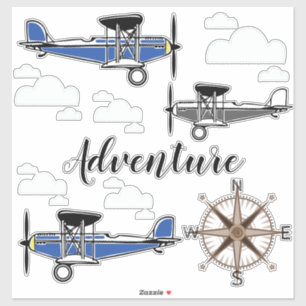 Vintage Planes Aviator Adventure
