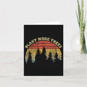 Vintage Plant More Trees Save Our Climate Change E Card