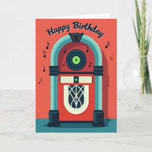 Vintage Player Birthday Card