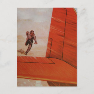 Vintage Playing Card Postcard