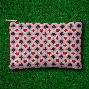 Vintage Playing Cards Colours Zipped Pouch