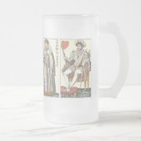 Vintage Playing Cards - Kings and Queens of Hearts