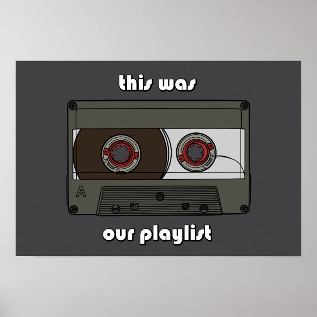 Vintage Playlist Poster (Front)
