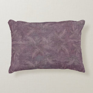 Vintage Plum Dragonfly Dance Decorative Cushion