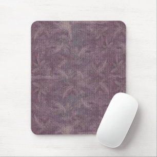 Vintage Plum Dragonfly Dance Mouse Mat