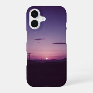 Vintage Plum Dusk iPhone 16 Case