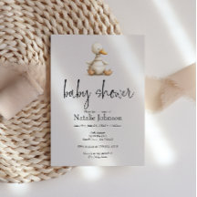 Vintage Plush Nursery Animals Baby Shower