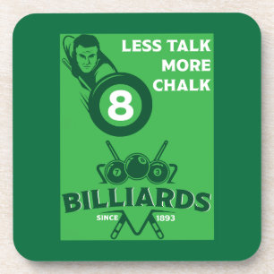Vintage Pocket Billards Coaster