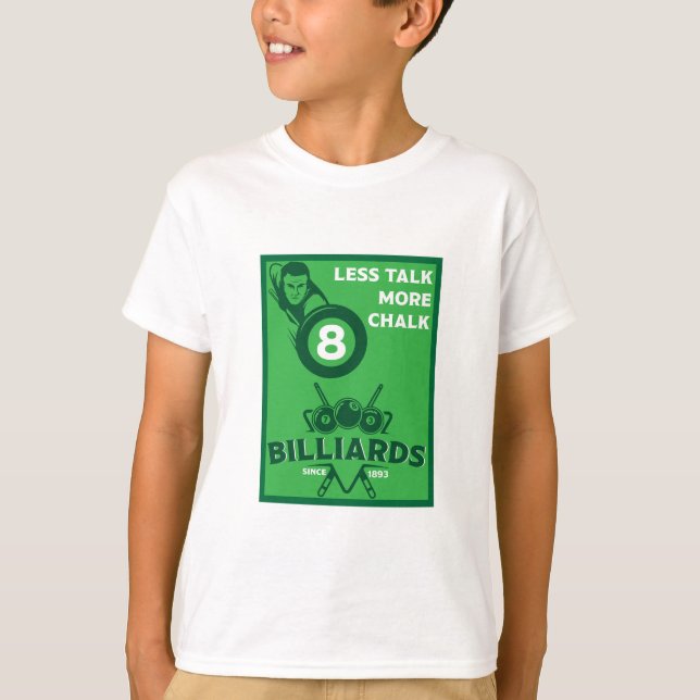 Vintage Pocket Billards T-Shirt (Front)
