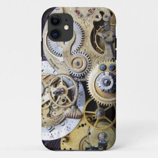 Vintage Pocket Watch Gears for Steampunk iphone iPhone 11 Case