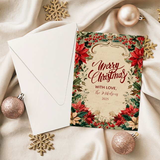 Vintage Poinsettia Holiday (Creator Uploaded)