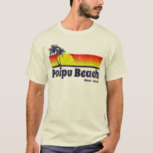 Vintage Poipu Beach T-Shirt
