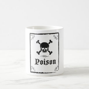 Vintage Poison Label Coffee Mug