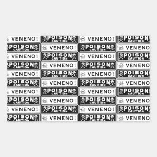 Vintage Poison Labels