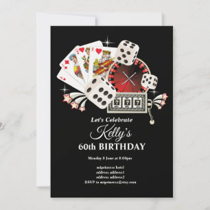 vintage Poker Playing Card 7 7 7, casino party 