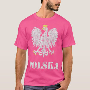 Vintage Poland Polish Flag Polish Eagle T-Shirt
