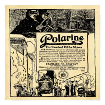 Vintage Polarine Motor Oil Print