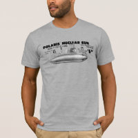 Vintage "Polaris Nuclear Sub" Comic Book Ad Shirt