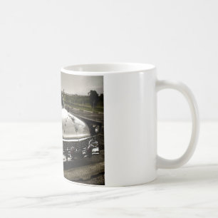 Vintage Police Car Coffee Mug