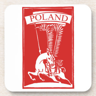 Vintage Polish Winged Hussar Coaster