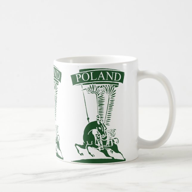 Vintage Polish Winged Hussar Coffee Mug (Right)