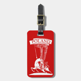 Vintage Polish Winged Hussar Luggage Tag
