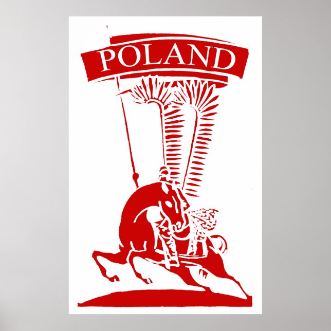 Vintage Polish Winged Hussar Poster (Front)