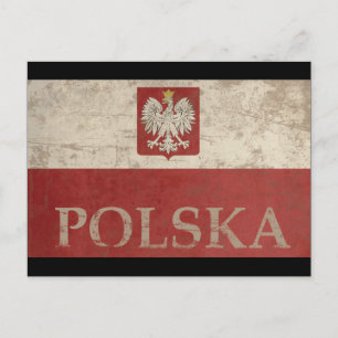 Vintage Polska Postcard
