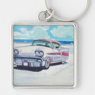 VINTAGE PONTIAC KEY RING