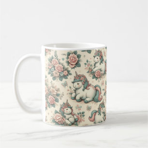 Vintage Pony's Delightful Blooms Coffee Mug